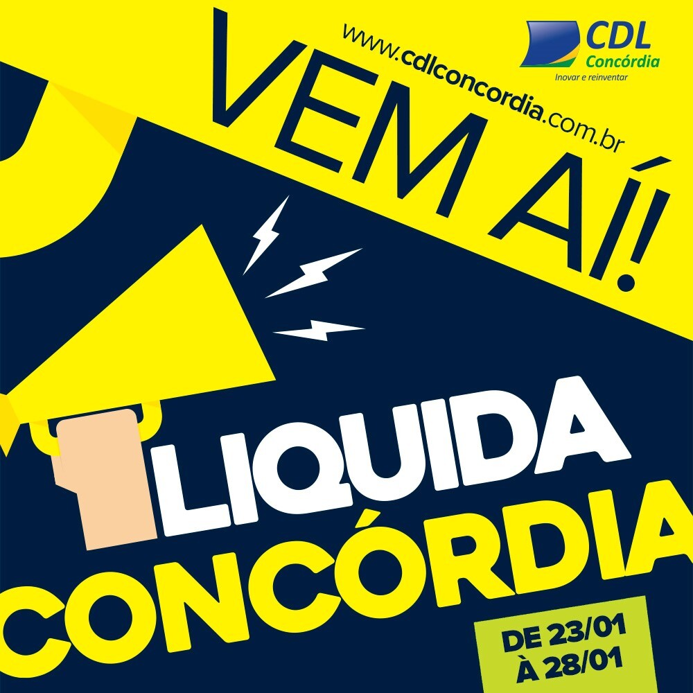 Em janeiro, CDL promove Liquida Concórdia