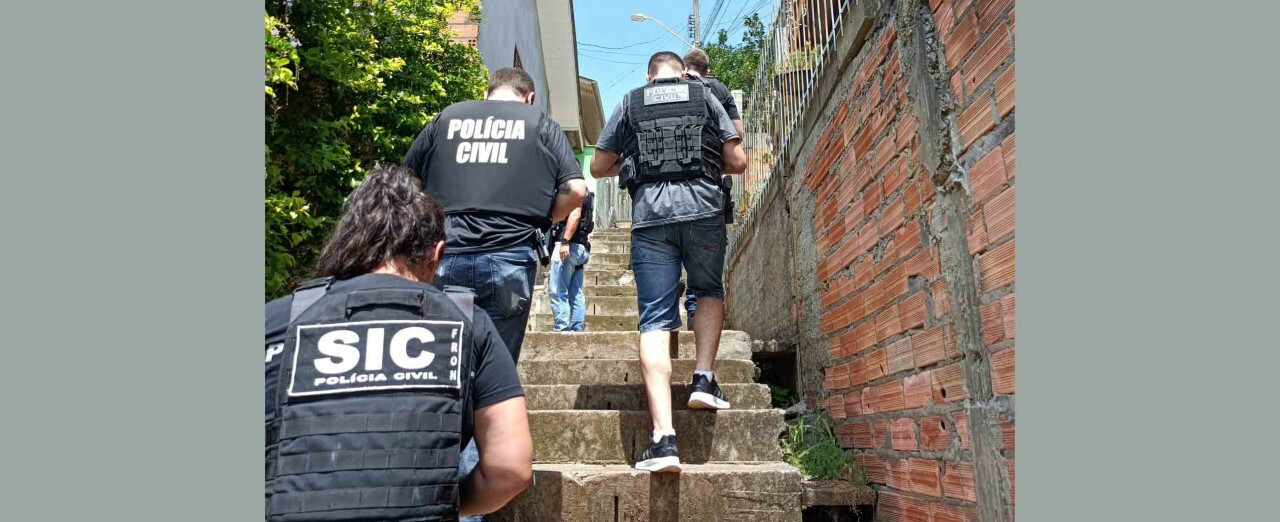 Polícia Civil prende quatro pessoas em Concórdia durante Operação realizada nesta segunda-feira