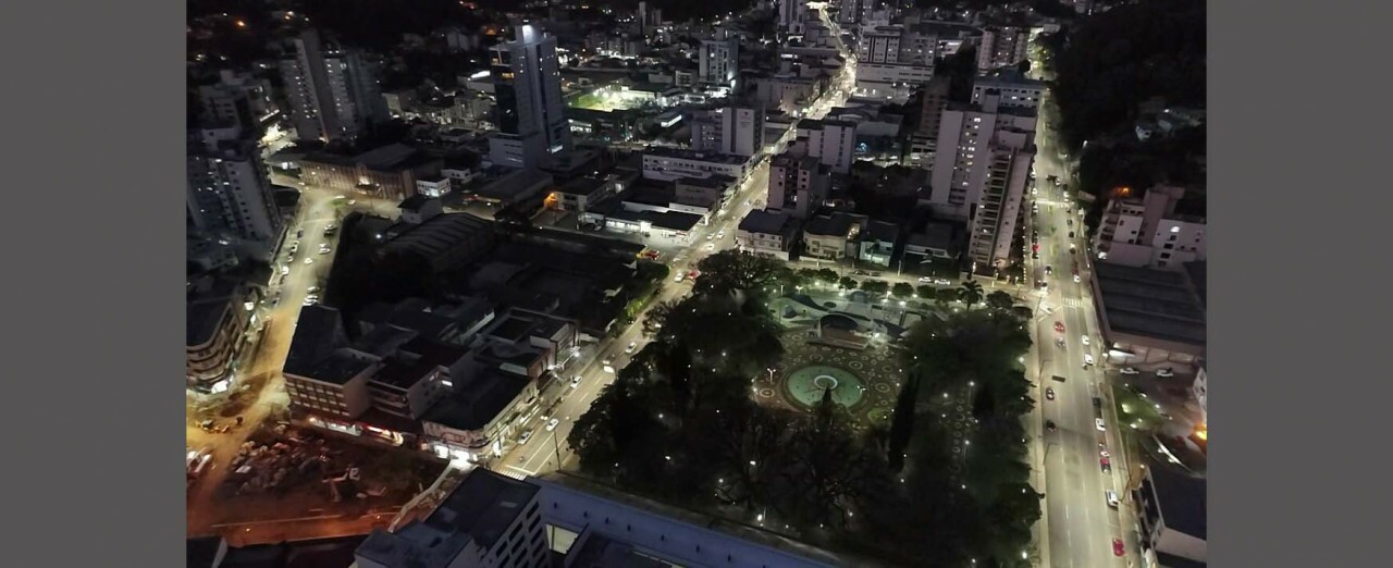 Concórdia está com 25% da cidade com cobertura de iluminação LED