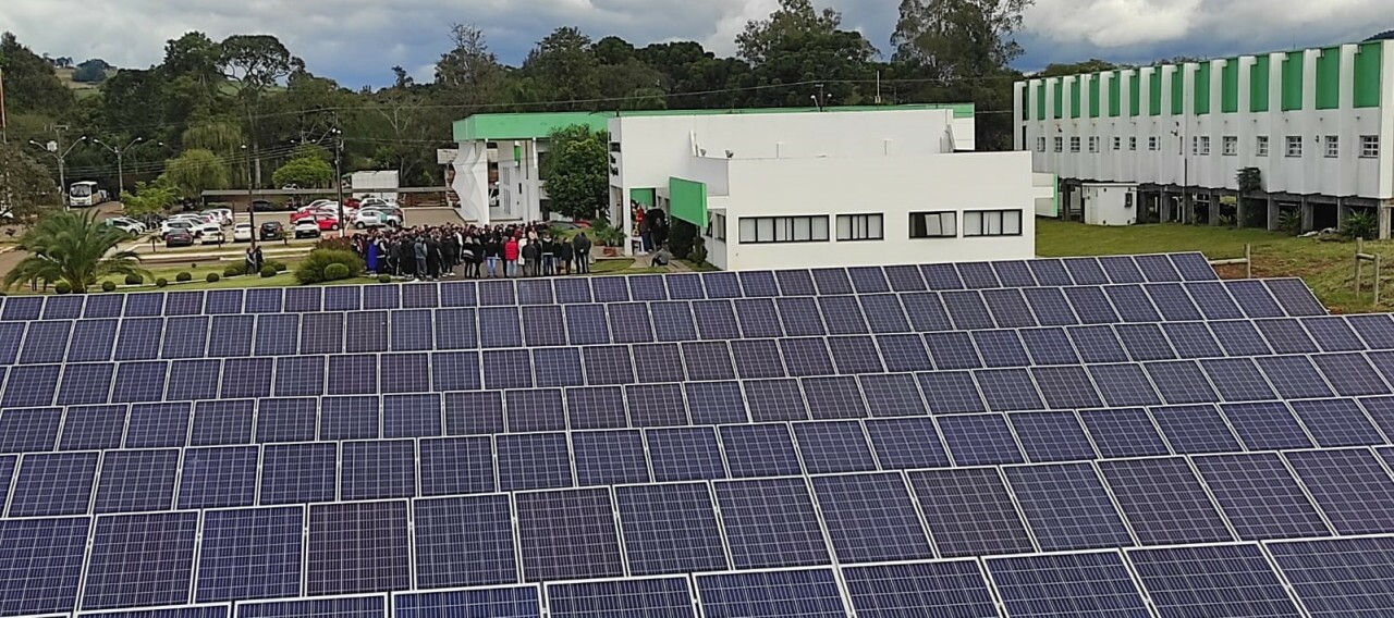 OUÇA: IFC Concórdia completa 57 anos e inaugura usina de energia solar