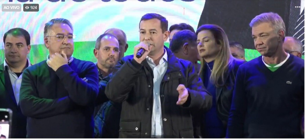 OUÇA: Eron Giordani oficializa pré-candidatura a vice na chapa de Gean Loureiro