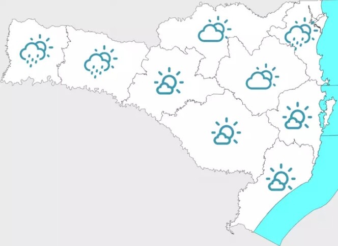 Enquanto Brasil todo sofre com calor, SC tem mais uma previsão ‘catastrófica’ de chuva