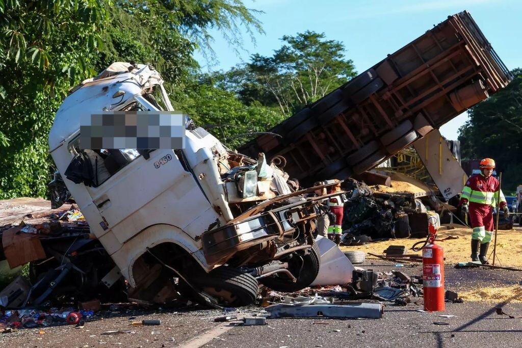 Identificado caminhoneiro da região que morreu em tragédia com 5 mortes no MS
