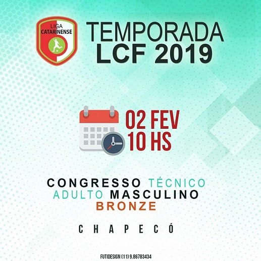 Liga Catarinense de Futsal inicia atividades em 2019