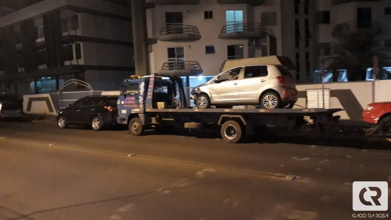 Motorista de carro de Irani é detido após se envolver em acidente