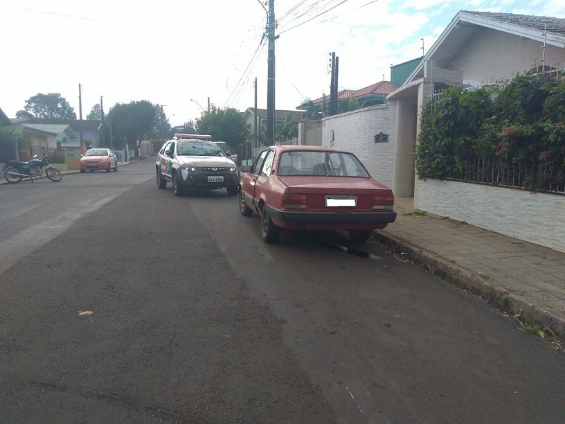 PM recupera mais um carro furtado em Concórdia