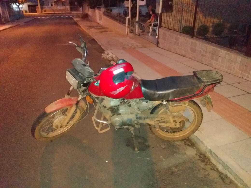 Motocicleta com registro de furto é localizada pela PM de Concórdia