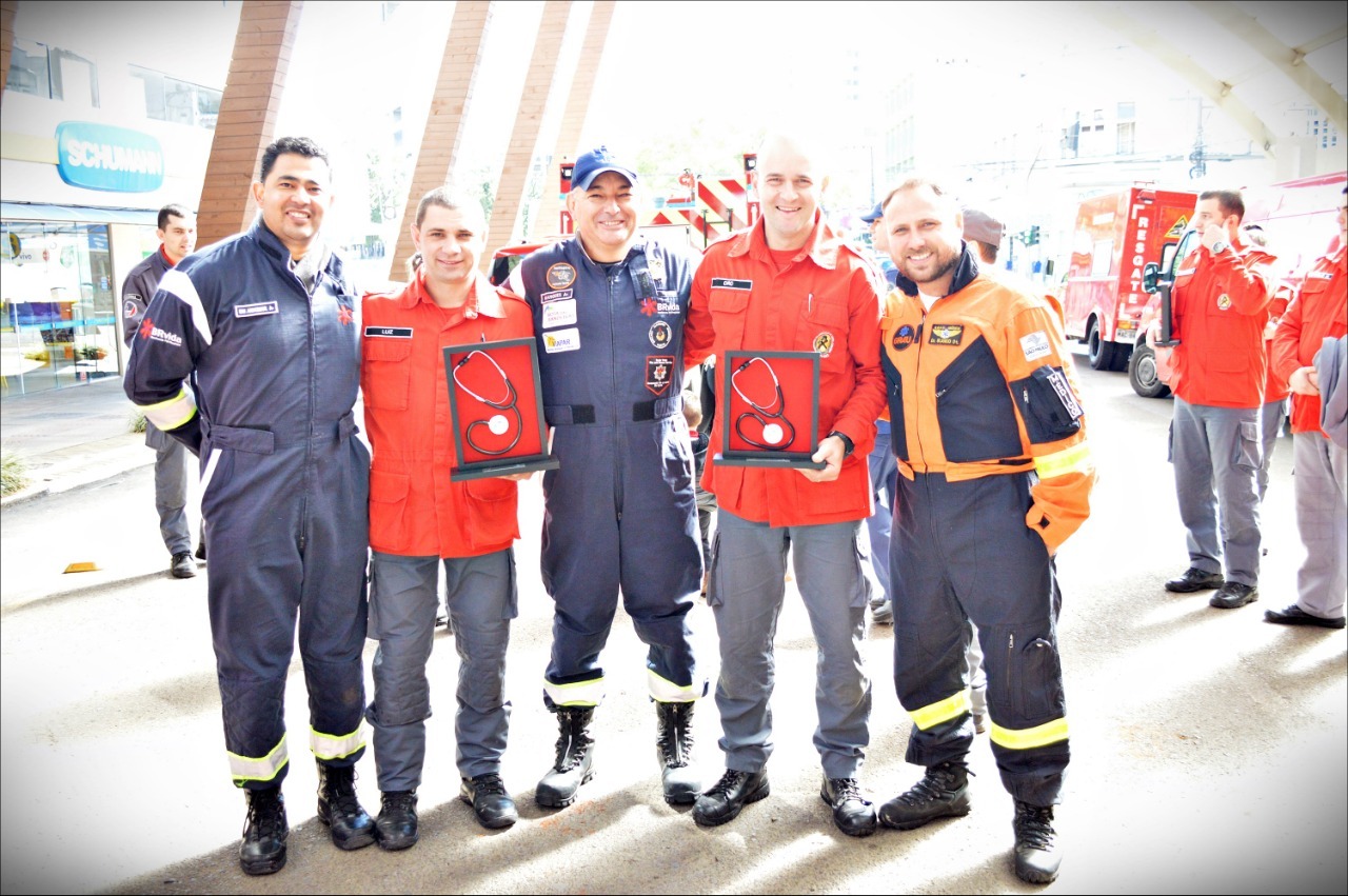 Bombeiros Voluntários de Concórdia embarcam para o Mundial de Trauma