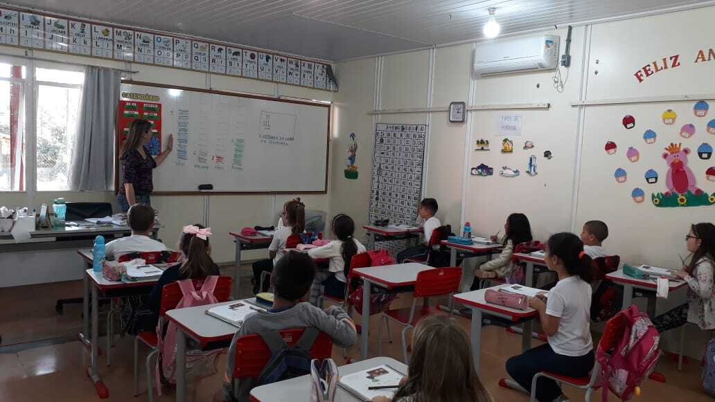 Escolas de Itá tem 100% das salas de aula climatizadas