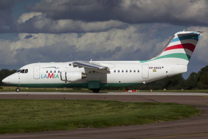 Bolívia suspende operação da aérea Lamia após acidente
