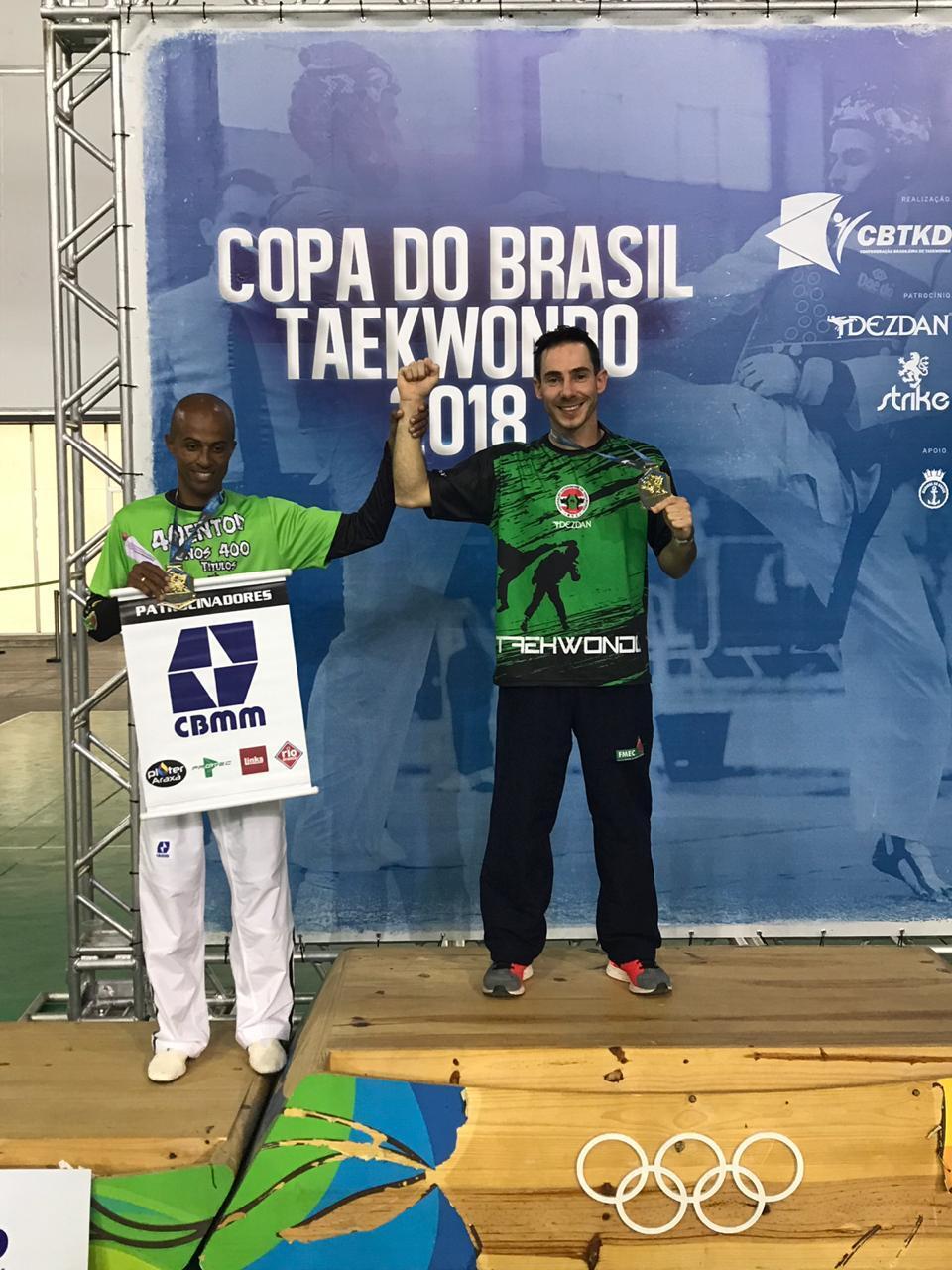 Matheus Stumpf conquista o primeiro lugar na Copa Brasil de Taekwondo
