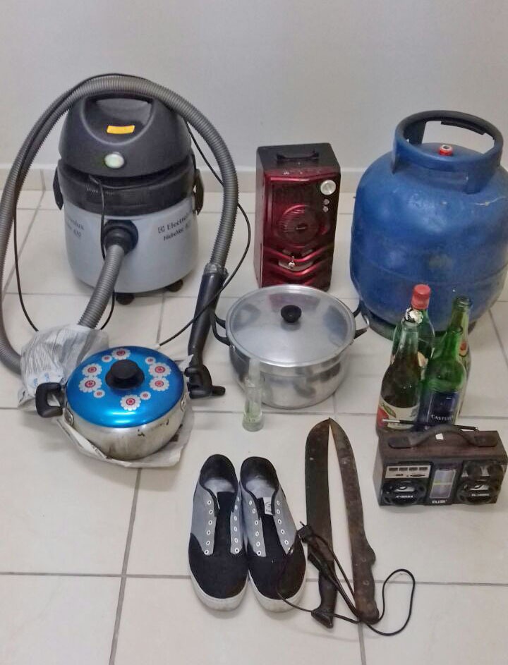 Polícia recupera produtos furtados em Ipira