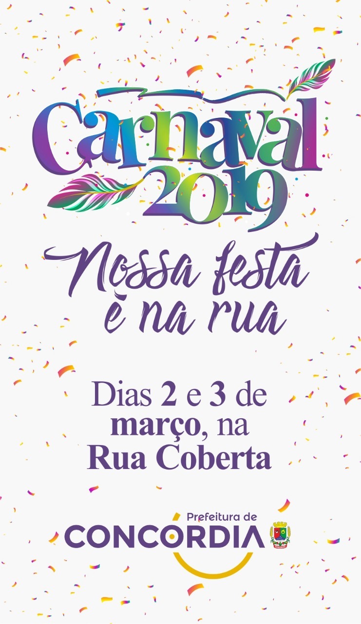 Carnaval com novo formato em 2019