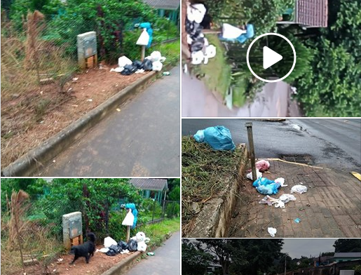 Coleta do lixo em Ipira cai nas redes sociais