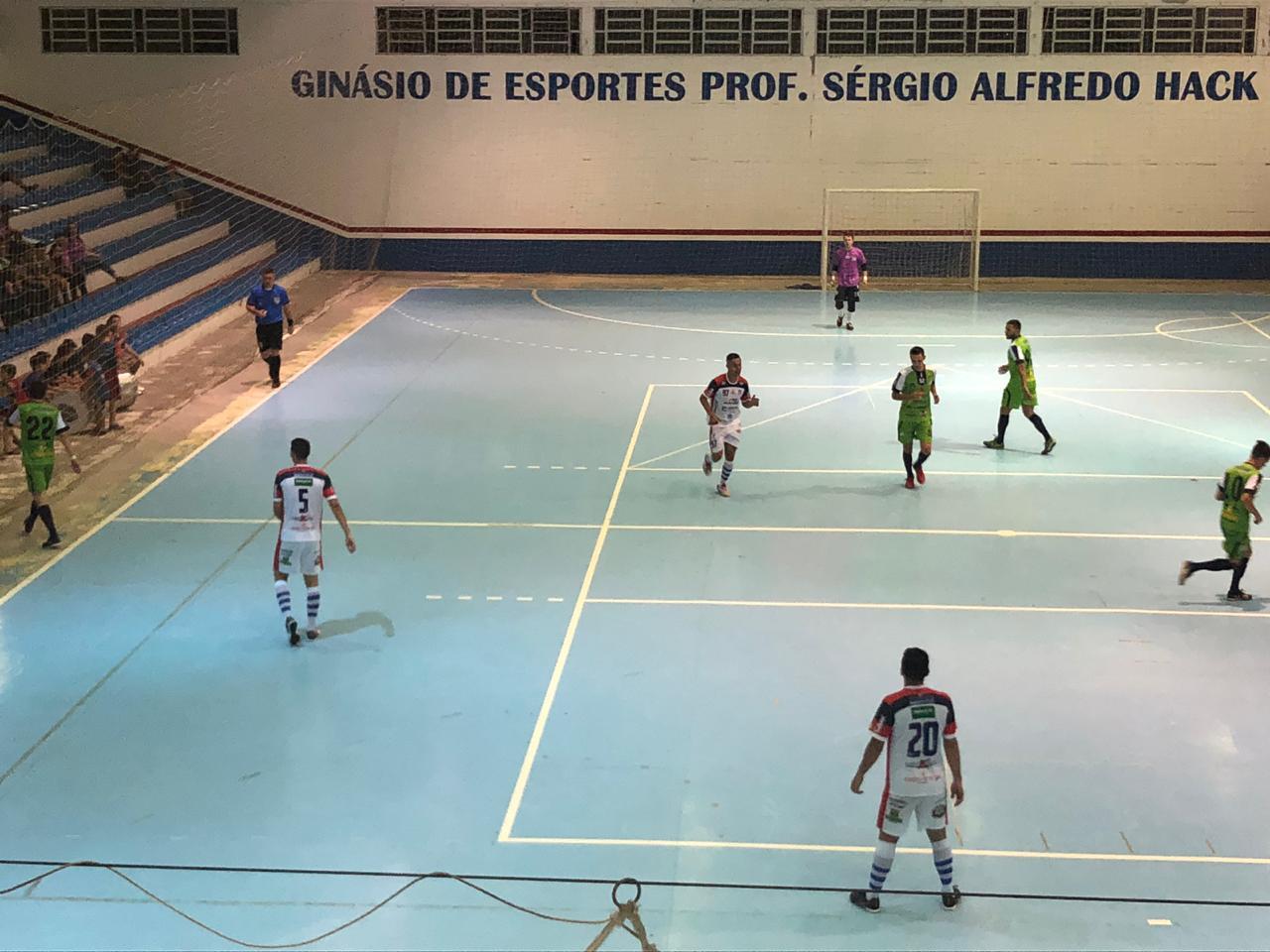 AEP Termas de Piratuba Futsal empata em casa na estreia do técnico Fininho
