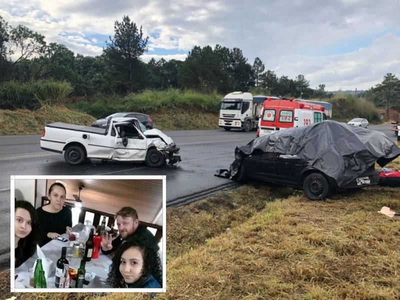 Família de Joaçaba morre em acidente próximo a Curitiba