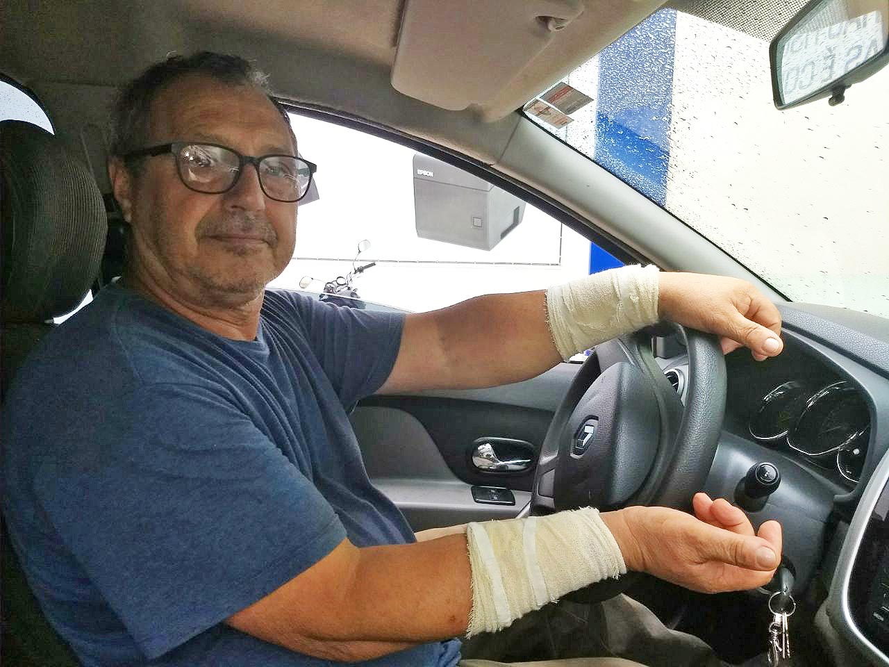 Taxista é assaltado na manhã de sábado em Concórdia