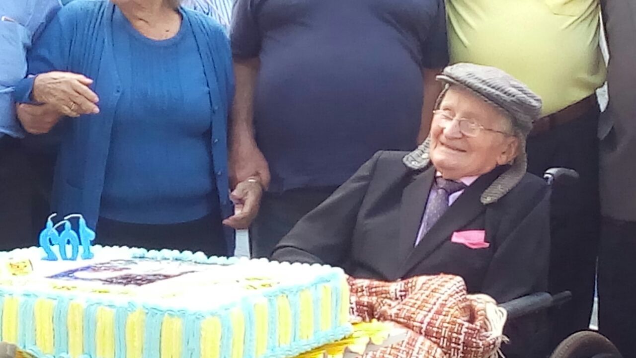 Angelo Spricigo, um dos pioneiros de Concórdia, completa 102 anos