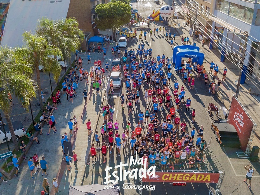 Corrida e Caminhada "NA ESTRADA com a Coopercarga" reúne 350 atletas