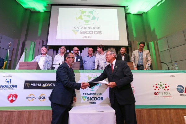 Lançado o Campeonato Catarinense Sicoob 2018