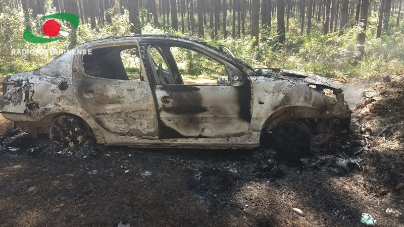 Carro usado no assalto ao Sicoob de Catanduvas é encontrado queimado