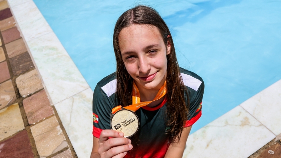 Atleta concordiense conquista o primeiro ouro dos Jogos Escolares 2018