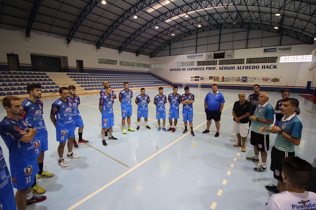 AEP Termas de Piratuba Futsal inicia o trabalho com os atletas
