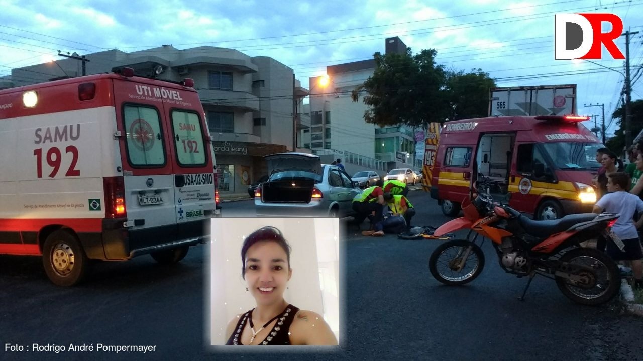 Mulher perde a vida em grave acidente envolvendo moto em Chapecó