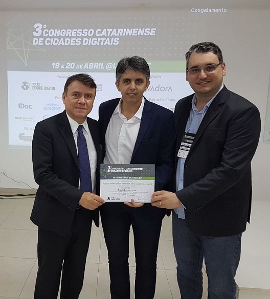 Concórdia recebe prêmio estadual de inovação tecnológica