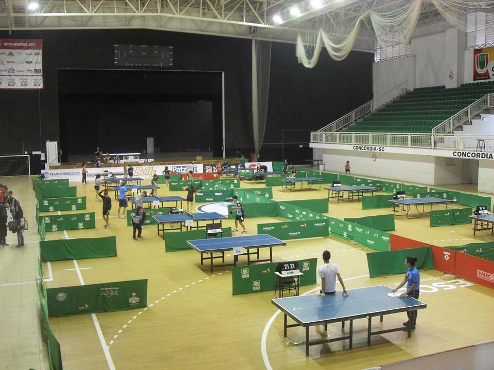 Etapa do Circuito de Tênis de Mesa inicia hoje em Concórdia